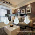 Hot sale COB wall lamps with three lamps 3*3W home decoration